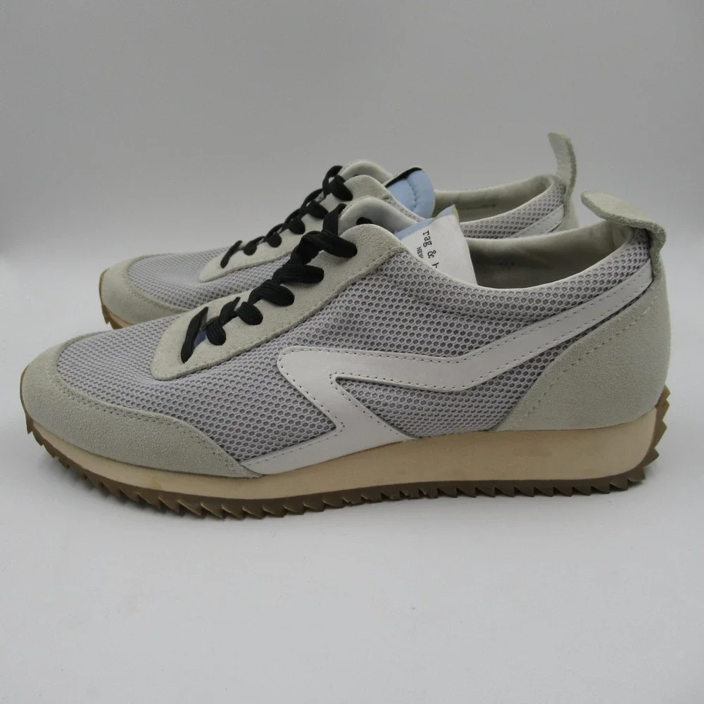Rag & Bone Womens Retro Runner Low Top Sneakers Size‎ 39.5EU 9.5US 7UK - Picture 3 of 8